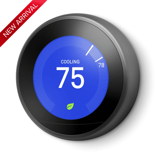 Nest Learning Thermostat 3rd Gen, Stainless Steel